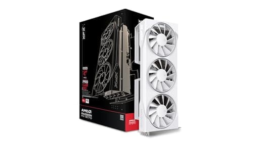 Image of XFX Swift AMD Radeon RX 9070 OC White Triple Fan Gaming Edition with 16GB GDDR6 HDMI 3xDP, AMD RDNA 4 RX-97SWFB3W9
