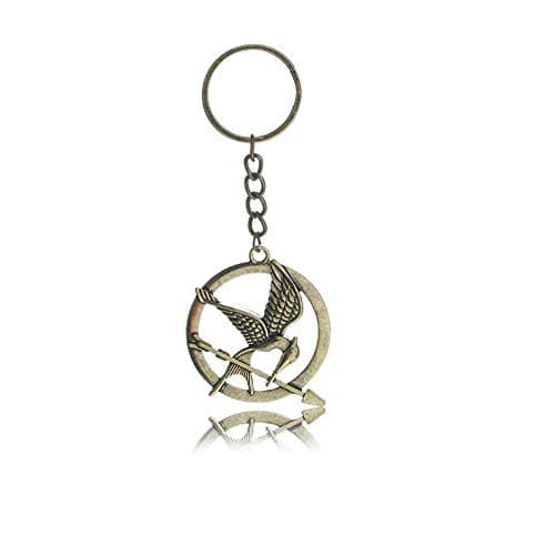 Image of PSL The Hunger Games Movie Catching Fire Mockingjay Metal Keychain Keyring