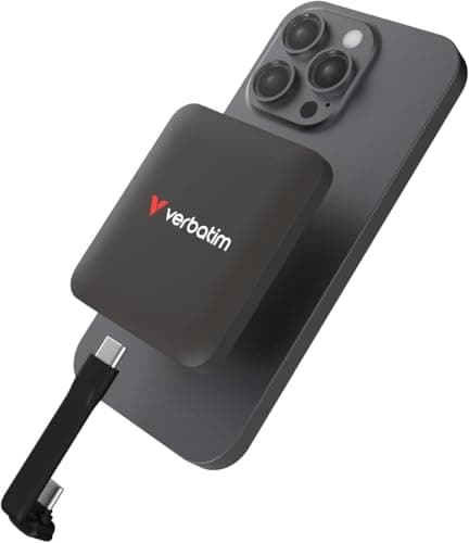 Image of Verbatim SnapBack SSD 512GB MagSafe Apple ProRes 4K USB 3.2 Gen2x2 Nero Backup 1900MB/s Record & Store