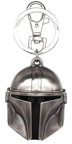 Image of Star Wars Mandalorian Helmet Key Ring