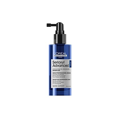 Image of L'Oréal Professionnel Serioxyl Advanced Density Activator Serum, Densifying Scalp Treatment for Thinning Hair, Serie Expert, 90ml