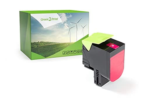 Image of Green2Print Toner magenta 1400 pages replaces Lexmark 78C20M0 Toner cartridge for Lexmark CX421adn, CX421, CX522ade, CX522, CX622ade, CX622, CX625ade, CX625adhe, CX625, CS421DN, CS421, CS431DW, C