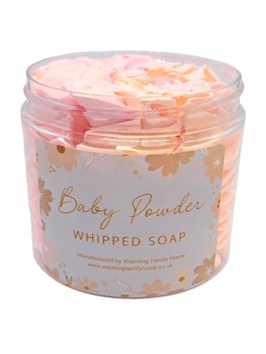 Image of Baby Powder Whipped Soap | Body Wash | Shaving Cream | Bubble Bath | Shower Cream | Shower Fluff |