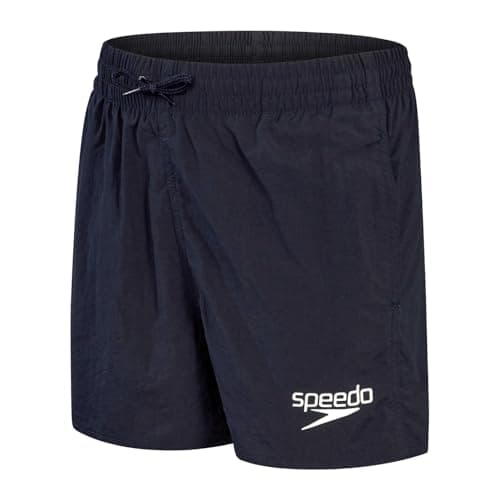 Image of Speedo Boys 13" Watershorts | Swim Shorts | Swimming Trunks | Quick Dry | Comfort | Chlorine Resistant Swimming Trunks, True Navy, XL