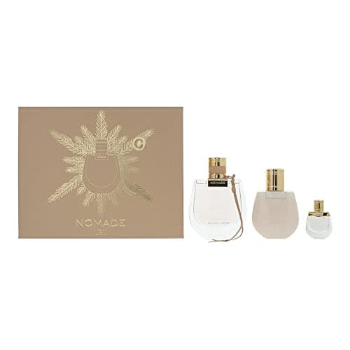 Image of Chloe Nomade 3 Piece Gift Set: Eau De Parfum 75ml - Eau De Parfum 5ml - Body Lotion 100ml