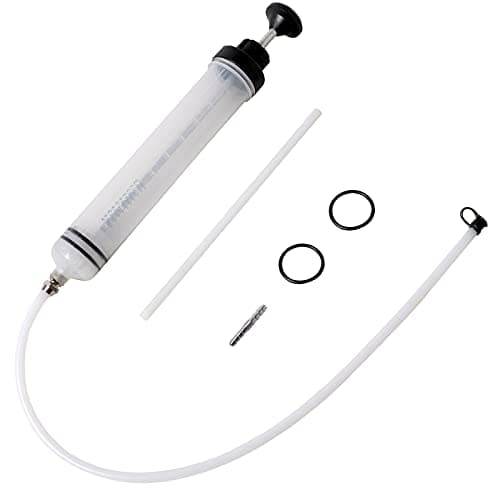 Image of LEMOTO Oil Syringe Manual Fluid Extractor,Fluid Transfer Pump,Gear Oil and Brake Fluid Extractor Syringe Style Manual Automotive Pump-500cc