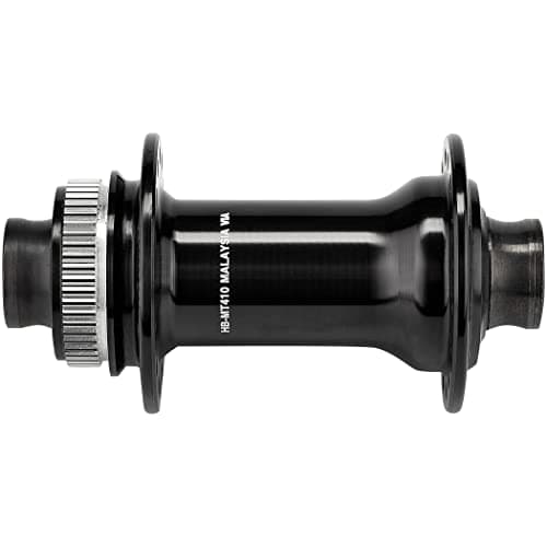 Image of Shimano Non-Series MTB HB-MT410 front hub, for Centre Lock disc mount, 32H, 15 x 100 mm, black