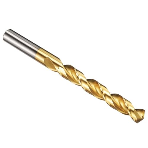 Image of PATIKIL 13mm Drill Bit, M42 8% Cobalt High-Speed Steel Jobber Straight Shank 135° Titanium Nitride (TiN) Coated for Hard Metal Stainless Steel - 1 Pack
