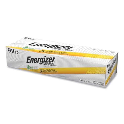 Image of 12pk Energizer 9v Industrial Battery Commercial Only