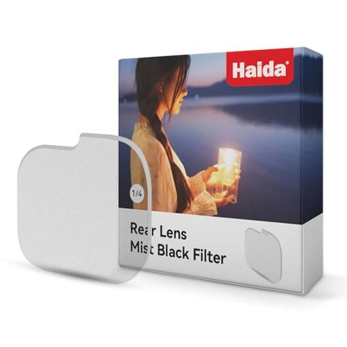 Image of Haida Rear Lens Mist Black 1/4 Filter for Sigma 14mm F1.4 & 14-24mm f/2.8 DG DN Art Lens for Sony E and Leica L