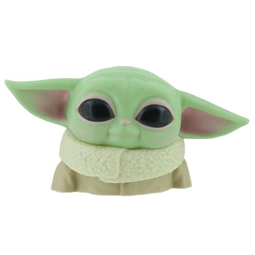 Image of Paladone The Mandalorian Child Grogu Desktop Light - Officially Licensed Baby Yoda Office Lamp, Collectible Gift for Star Wars Fans, Battery Powered