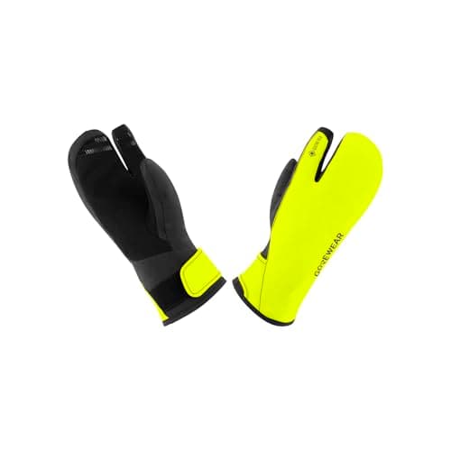Image of GOREWEAR GORE-TEX Insulated Trigger Gloves, Neon Yellow/Black, 7