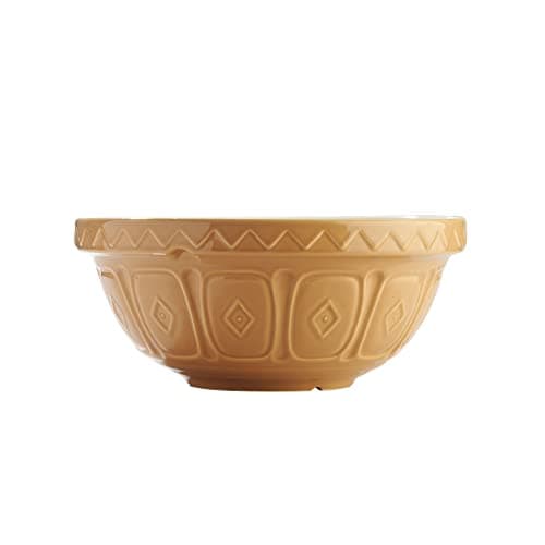 Image of Mason Cash Cane Collection Beige 24 Centimetre Chip Resistant Earthenware Mixing Bowl