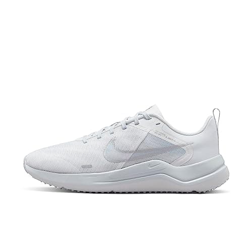 Image of NIKE Women's sneaker, White Metallic Silver Pure Platinum, 6 UK