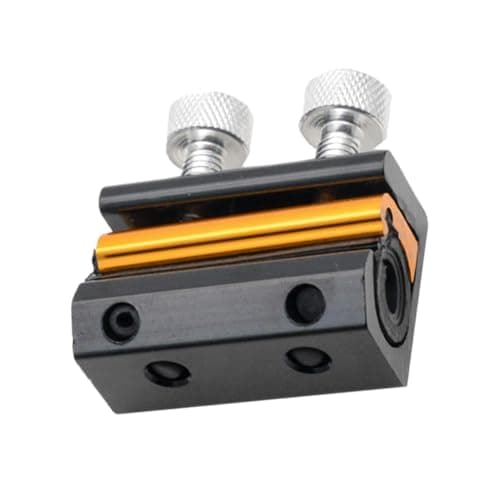Image of TOTMOX Dual Cable Oiler Lubricator Luber Tool Universal Twin-Clamp Cable Oiler for Motorcycle Scooter Bike-Black-Golden