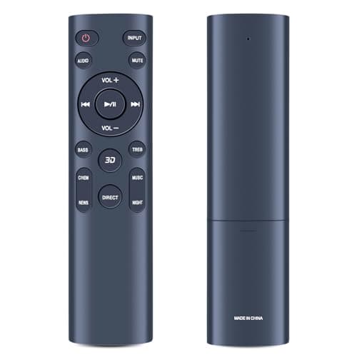 Image of TCNOUMT Replacement Remote Control intended for Sharp HT-SB700 2.0.2 Soundbar Review/Compact Dolby Atmos Soundbar GB435WJSA