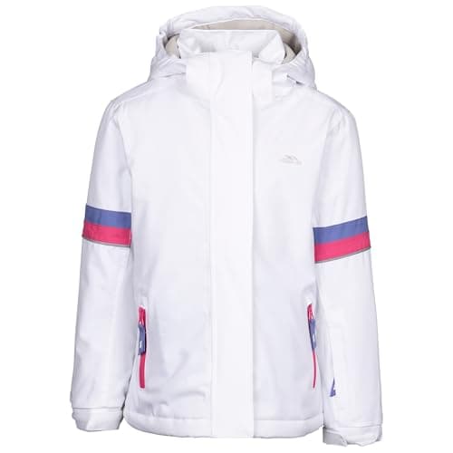 Image of Trespass Girls Padded Ski Jacket Kharli - Waterproof Ski Jacket, Windproof Outdoor Winter Coat with Hood, Warm Jacket for Skiing Snowboarding Snowsports, Padded Snowproof Jacket
