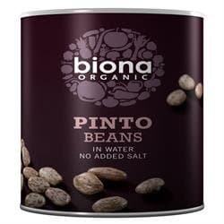 Image of 6 Pack of Gluten Free Biona Organic Pinto Beans 400 g