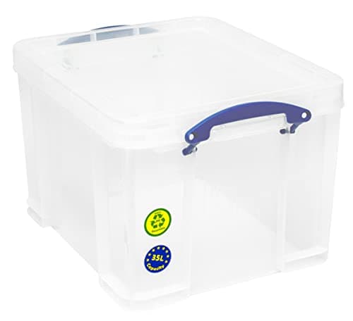 Image of Really Useful Box 35L Plastic Storage Clear