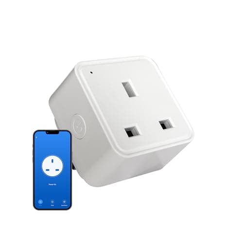Image of TCP Smart Plug UK WiFi Socket, Works with Alexa, Google Home, Siri Shortcuts, Voice Control, App Enabled, Set Smart Schedules and Timers, No Hub Required, White