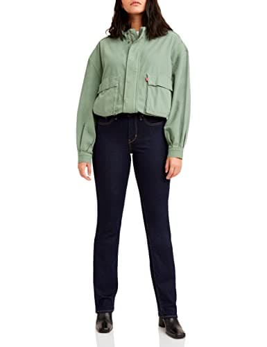 Image of Levi's Women's 314 Shaping Straight Jeans, Darkest Sky, 30W / 30L