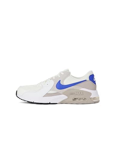 Image of Nike Mens Air Max Excee Shoes, Summit White/Racer Blue-vast Grey, 14