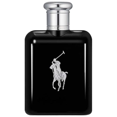 Image of Ralph Lauren Polo Black Eau de Toilette, Men's Aftershave, Woody Aromatic Crisp Masculine Scent, Medium Intensity, Lasting Wear, Luxury Perfume for Men, 75ml