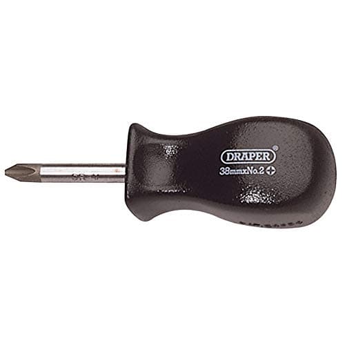Image of Draper 19541 Expert Quality No 2 Cross Slot Mechanics Screwdriver, 38mm