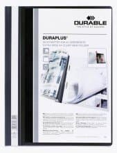 Image of DURABLE Folder DURAPLUS A4 Extra Wide Pack of 10 Black