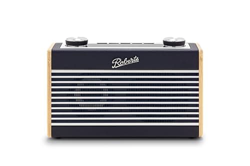 Image of Roberts RAMBLER UNO FM/DAB/DAB+ Digital Radio with Bluetooth, Navy Blue