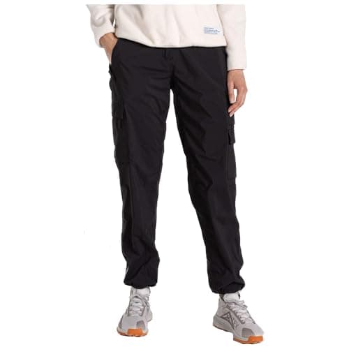 Image of Craghoppers Womens Natales Waterproof Walking Trousers Hiking Pants, Black, 8 UK