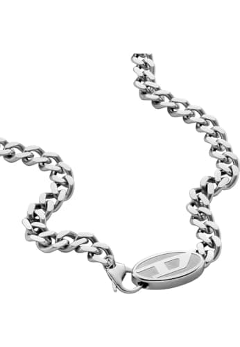 Image of Diesel Men's Stainless Steel with lobster clasp closure Chain necklace