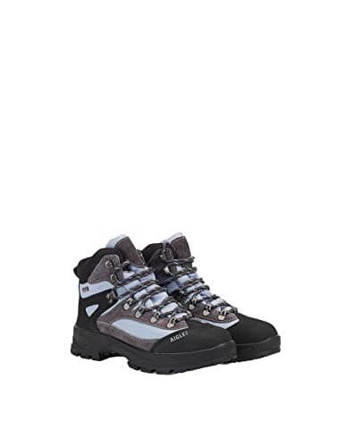 Image of Aigle Women's HUNTSHAW 2 MTDW Hiking Shoe, Asphalte, 4 UK