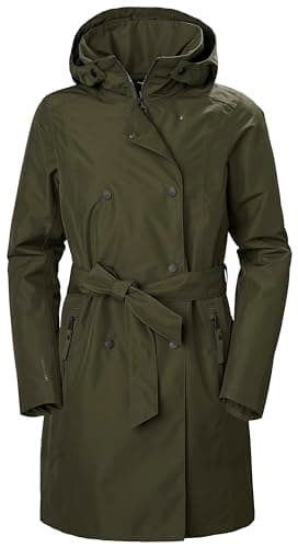 Image of Helly Hansen Women's W Welsey II Trench Insulated, Green, XS