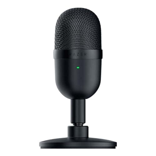 Image of Razer Seiren Mini - Ultra-Compact Condenser Microphone - Black - RZ19-03450100-R3M1