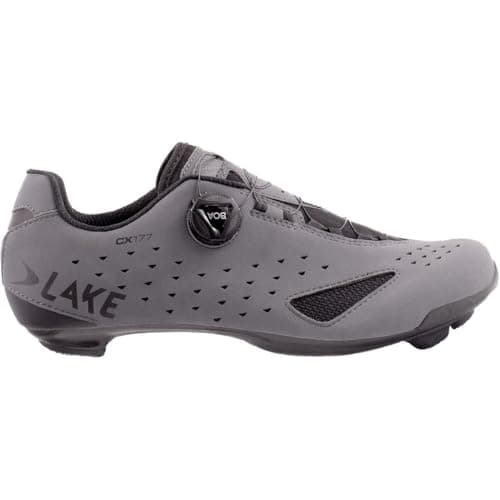 Image of Lake Cx177 Cycling Shoe - Men's, Matte Grey/Black, 13