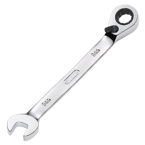 Image of Draper 51968 Hi-Torq Metric Reversible Ratcheting Combination Spanner, 9mm