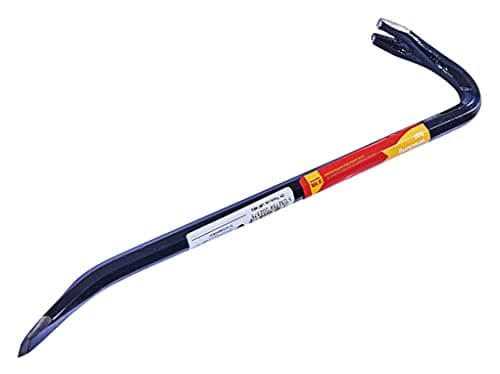 Image of Amtech – Wrecking Bar, Drop-Forged Steel with Chisel & swan-Neck Ends for dismantling, Prying & Nail Pulling, 300mm (12")