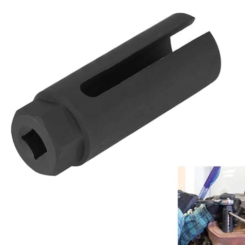 Image of Oxygen Sensor Socket Set Wrench Remover Tool, 22mm 1/2" Drive Oxygen Sensor Offset Removal Socket