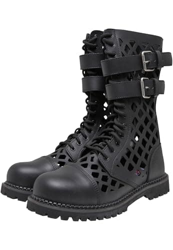 Image of Brandit Grid Phantom Boots, Colour: Black, Sizes 4/38 to 13/47, black, 10 UK