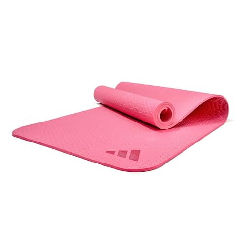Image of adidas Yoga Mat - Eco Friendly - Non Slip, Durable Textured Surface