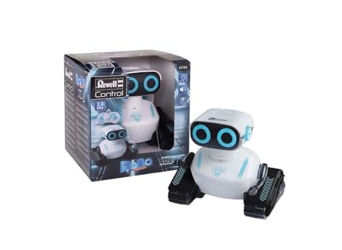 Image of Revell Control 24702 RC Robot Rob-E I Programmable Functions I LED Lights & Sounds I With Precise Infra Red Control I 37cm in length