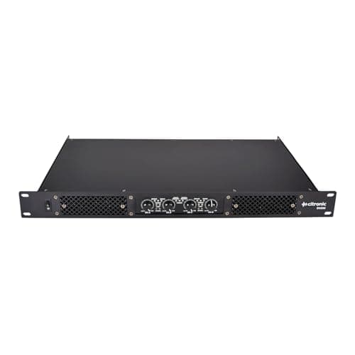 Image of Citronic | 4 Channel Power Amplifier For Permanent or Mobile Installations 1U Rack Mountable Quad Amplifier | 4 x 200W Full Audio and Power Protection with Peak Limiter