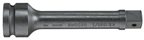 Image of Gedore KB 3290 Power Socket Extension 1/2 Inch, Square, Length 125 mm Pack of 1 6655250