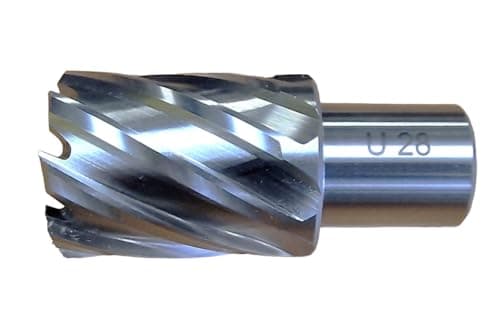 Image of 28mm Broaching Cutter For Magnetic Drill Universal Fitting Mag Drilling Bit Annular cutter 12-32mm Diameter x 25 mm Length HSS Rotabroach Type Annular Mag Drill Broach Hole Cutter for Steel