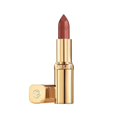 Image of L'Oreal Paris Lipstick, Color Riche Satin Enriched with Nourishing Argan Oil, Up to 12 Hours of Intense Hydration and Moisture for Smooth Lips, Shade: 635 Worth It Medium
