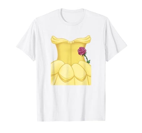 Image of Disney Beauty And Beast Belle Dress Costume Halloween T-Shirt