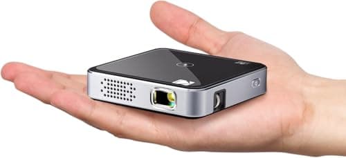 Image of Kodak Ultra Mini Portable Projector -1080p HD support Black LED DLP Rechargeable Pico Projector - 100" Display, Built-in Speaker - HDMI, USB and Micro SD - Compatible with iPhone iPad, Android
