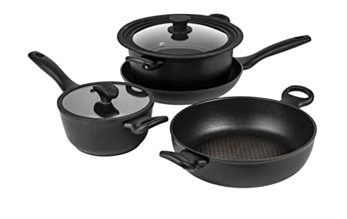 Image of Nadiya x Prestige Nesting Cookware Set, 4 Piece