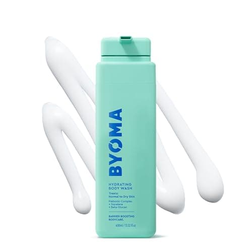 Image of BYOMA Hydrating Body Wash (400ml) For Normal to Dry Skin, with Prebiotic Complex for a Soothing Shower and Hydrated Skin, Vegan